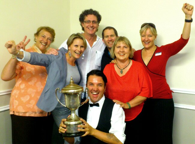 Two Oceans Toastmasters in Fish Hoek. Competition winners
