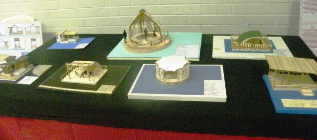On display at the Princess Vlei Forum Event were architectural models - what could be seen at Princess Vlei in the future - created by students of CPUT. Photo: Mea Lashbrooke